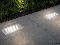 6 x led trapverlichting 3w - 6400k koud wit – ip54 – oltu - afbeelding 1 van  5