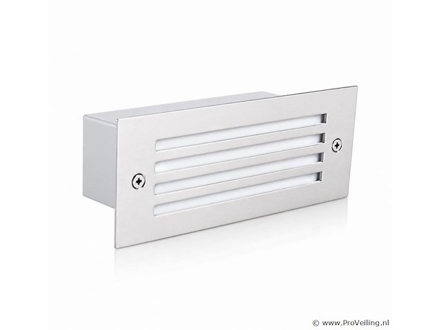 6 x led trapverlichting 3w - 6400k koud wit – ip54 – oltu - afbeelding 2 van  5