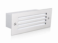 6 x led trapverlichting 3w - 6400k koud wit – ip54 – oltu - afbeelding 2 van  5