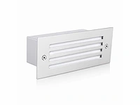 6 x led trapverlichting 3w - 6400k koud wit – ip54 – oltu - afbeelding 2 van  5