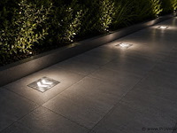 6 x led trapverlichting 3w - 6400k koud wit – ip54 – oniks - afbeelding 1 van  5