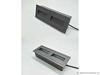 6 x led trapverlichting – 3w – 3000k warm wit – ip65 – rechthoekig – ly06 - afbeelding 4 van  4