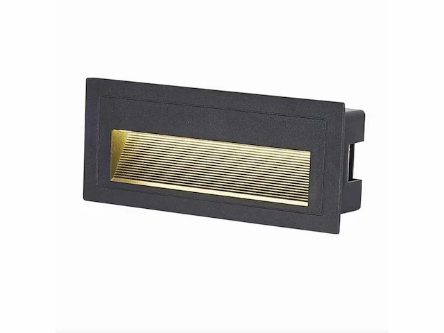 6 x led trapverlichting – 6w – 3000k warm wit – ip65 – rechthoekig – ly05 - afbeelding 2 van  5