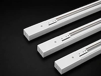 6 x railverlichting track – 1 fase – 3 meter – wit - lighting track