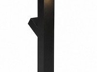 6 x tuinlamp – 60 cm – 2 x 10w led – 3500k warm wit – ip54 – zwart – sla-57 - afbeelding 2 van  4