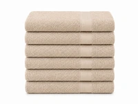 60 handdoek 50/100 500gsm, beige