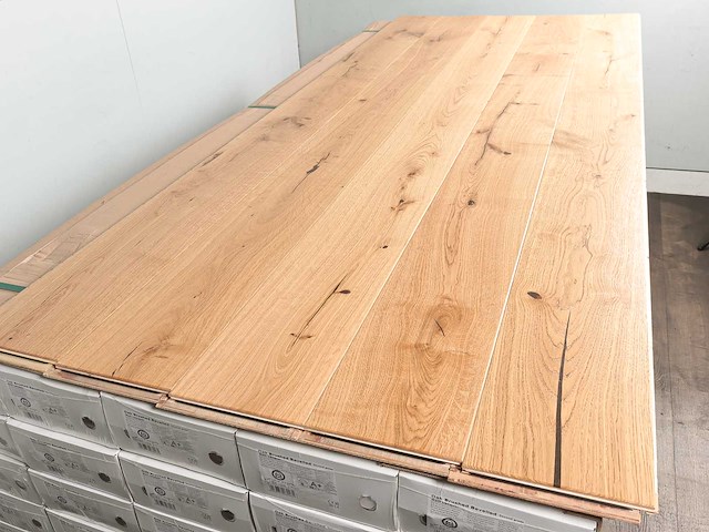60 m2 parket eiken xl mutliplank - 2200 x 180 x 14 mm - afbeelding 3 van  4