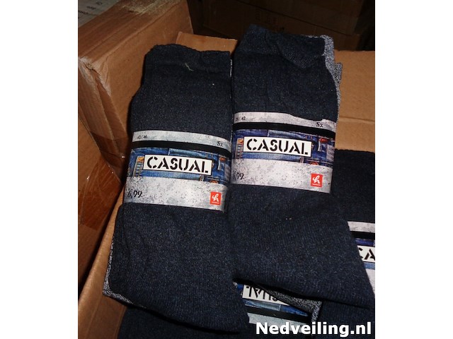 60 paar comfortabele vrijetijdssokken mt 39/42 en 43/46 - afbeelding 3 van  3