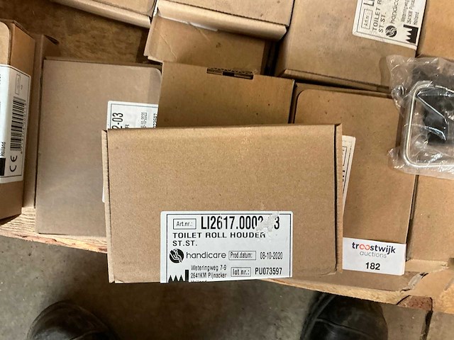60 rvs toiletrolhouders - afbeelding 3 van  3