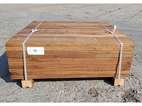 60 x guyana teak planken 25 x 140mm , lengte 85 cm - afbeelding 3 van  5