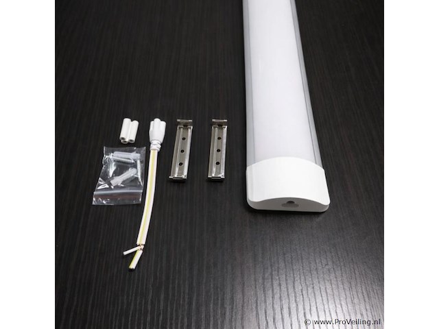 60 x led batten 18w – 60cm – 6500k koud wit – koppelbaar – tetra-60 - afbeelding 2 van  5