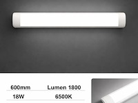 60 x led batten 18w – 60cm – 6500k koud wit – koppelbaar – tetra-60 - afbeelding 1 van  5