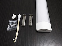 60 x led batten 18w – 60cm – 6500k koud wit – koppelbaar – tetra-60 - afbeelding 2 van  5