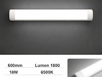 60 x led batten 18w – 60cm – 6500k koud wit – koppelbaar – tetra-60 - afbeelding 1 van  5