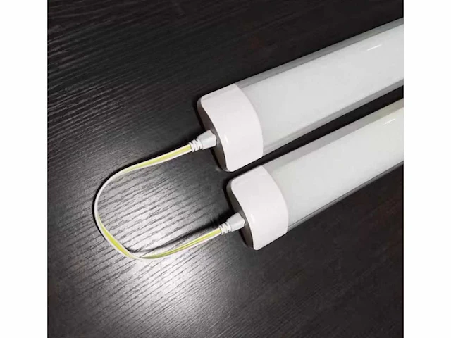 60 x led batten 36w – 120cm – 4000k neutraal wit – koppelbaar – tetra-120 - afbeelding 2 van  6