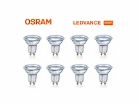 60 x osram 4.5 watt gu10 led lampjes, dimbaar