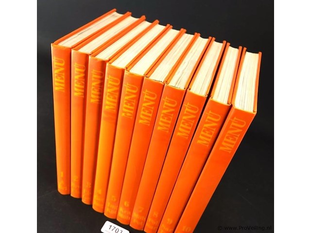 6000 recepten in 10 banden menu die schonsten recepten der welt - afbeelding 5 van  5