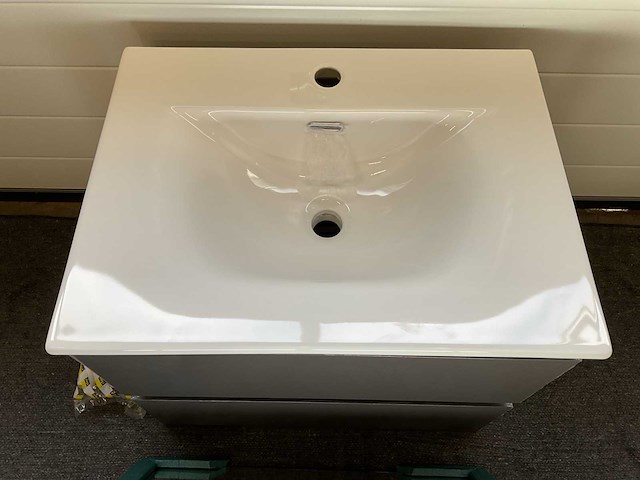 60cm badmeubelset met hangkast - afbeelding 3 van  10