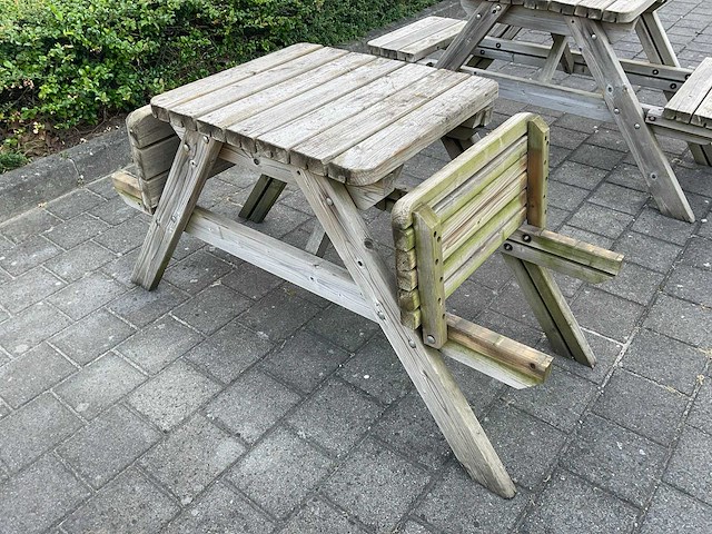 60cm picknick bank - afbeelding 2 van  2