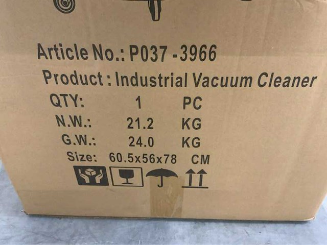60l industriële stofzuiger - afbeelding 3 van  8
