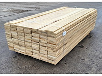 60m2 afrikaans eiken vloerdelen 18 x 140 mm, lengte 210cm ( 204x ) - afbeelding 2 van  4