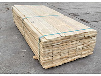 60m2 afrikaans eiken vloerdelen 18 x 140 mm, lengte 240cm ( 180x ) - afbeelding 5 van  7