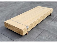60x abachi triple rhombus 21 x 140mm , lengte 238cm - afbeelding 4 van  6