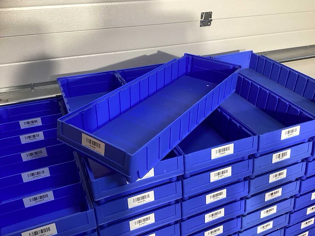 (60x) kardex magazijnbakken / opslagbakken - 610x230x95mm - afbeelding 4 van  8