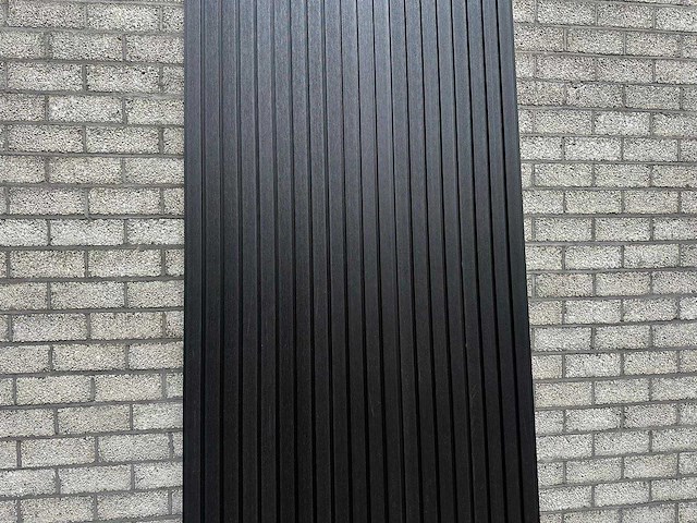 60x rhombus gevelbekleding composiet zwart - 290 cm lang - 35 m2 - afbeelding 3 van  5