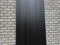 60x rhombus gevelbekleding composiet zwart - 290 cm lang - 35 m2 - afbeelding 3 van  5