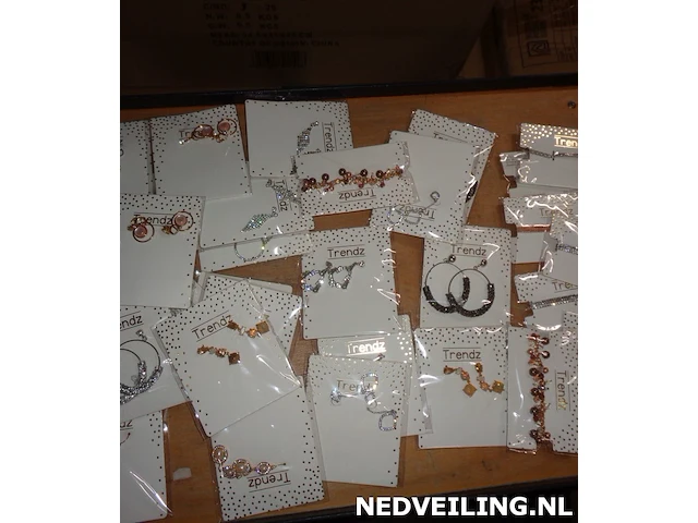 60x strass armband of oorbellen ( 084 ) - afbeelding 3 van  3