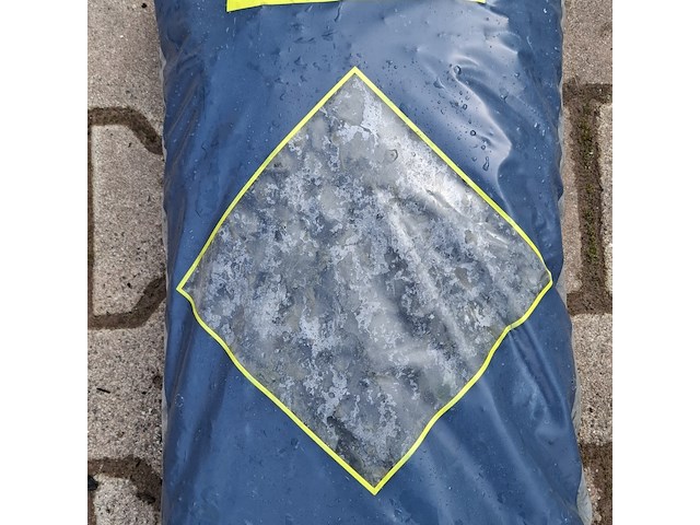 60x zak basalt split a 20 kg gardenlux, zwart - afbeelding 2 van  5