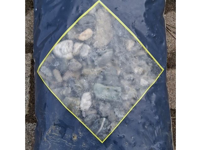 60x zak grind a 20 kg gardenlux, wit - afbeelding 2 van  5