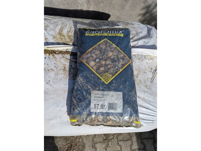 60x zak schelpen a 17 liter gardenlux - afbeelding 3 van  6