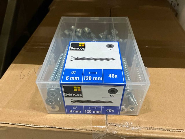 6,0x120mm schroef (224x) - afbeelding 2 van  2