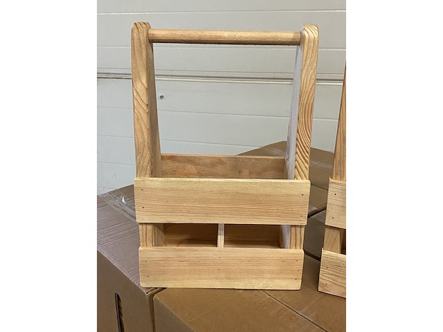 62 geschenkverpakking voor fles (hout) - afbeelding 3 van  3