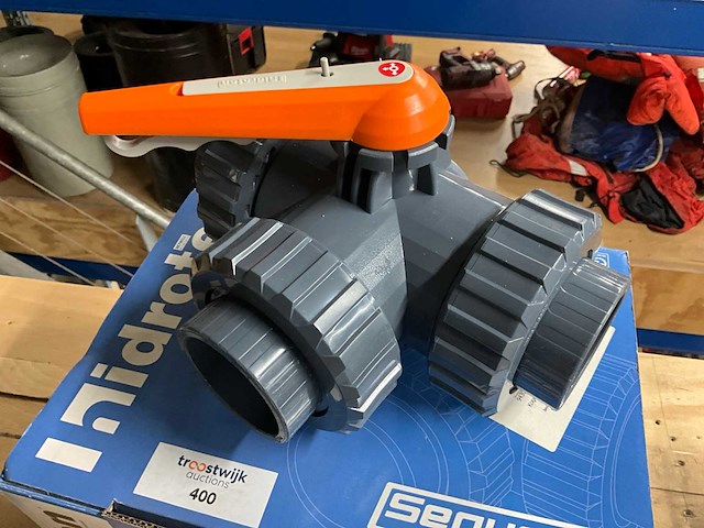 Ø 63 mm pvc kogelafsluiter - afbeelding 3 van  5