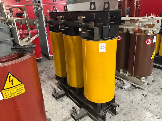630 kva pauwels transformator 23.000/400 volt dry type - afbeelding 1 van  11