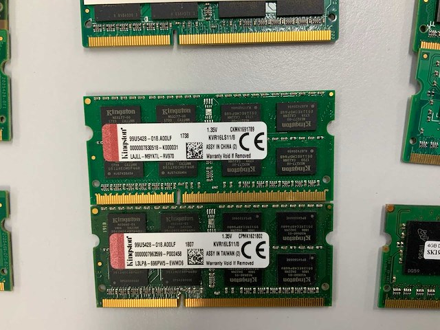 64gb(16x 4gb) ddr3 so-dimm van diverse merken - afbeelding 5 van  7