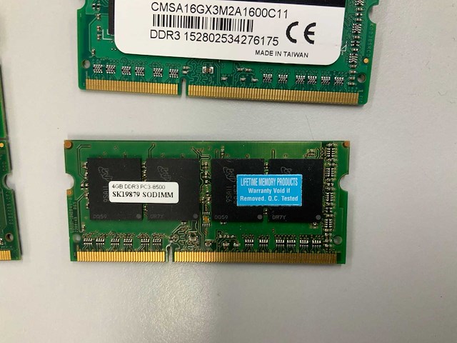 64gb(16x 4gb) ddr3 so-dimm van diverse merken - afbeelding 6 van  7