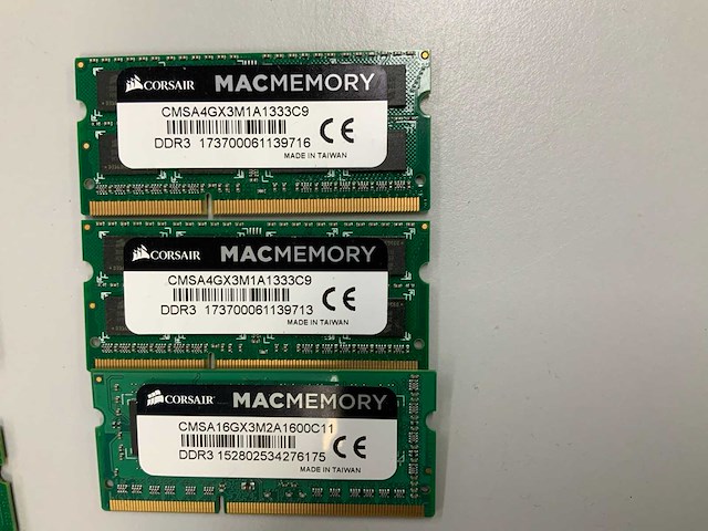 64gb(16x 4gb) ddr3 so-dimm van diverse merken - afbeelding 7 van  7