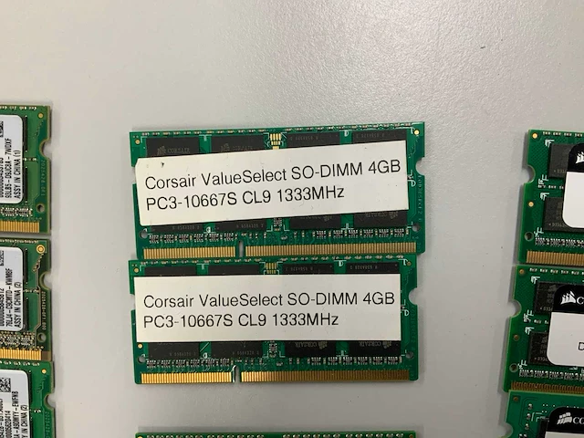 64gb(16x 4gb) ddr3 so-dimm van diverse merken - afbeelding 4 van  7