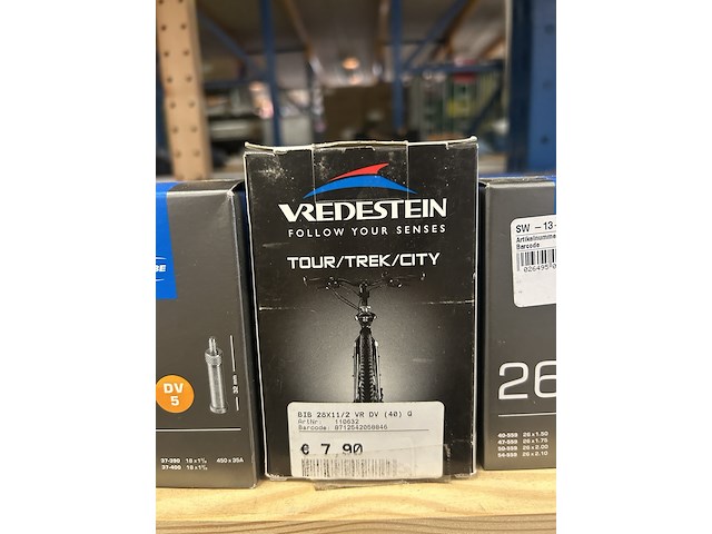 64x binnenband w.o. vredestein, schwalbe - afbeelding 4 van  5