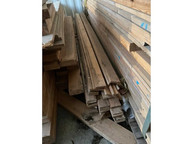 65 balken en 48 steigerplanken (113x) - afbeelding 5 van  8
