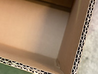 65 grote verzenddozen 53x51x32cm dubbelgolf bruin - afbeelding 3 van  3