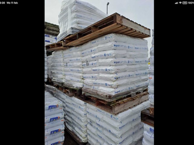 6,5 pallet aan 25kg wateronthardings tabletten - afbeelding 2 van  2
