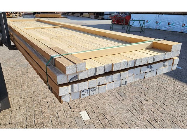 65 x ayous regel 44 x 52mm, ( 210 m1 ) - afbeelding 2 van  5
