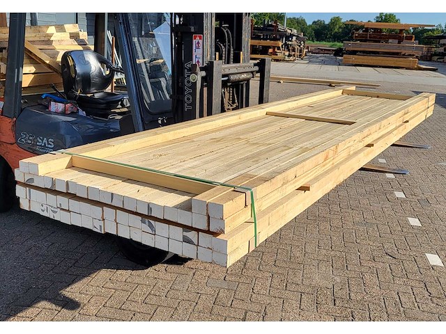 65 x ayous regel 44 x 52mm, ( 210 m1 ) - afbeelding 3 van  5
