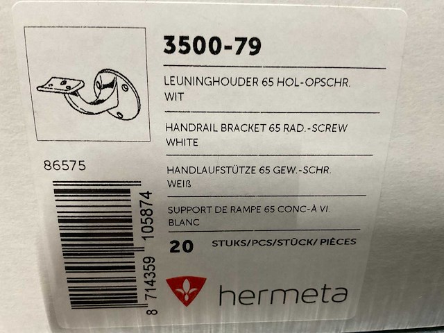 65hol leuninghouder (7x) - afbeelding 7 van  7