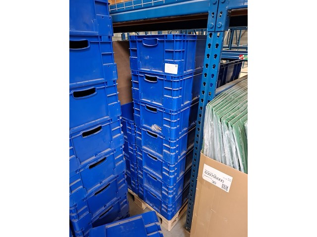 6,5x pallet met magazijnbakken, diverse maten - afbeelding 4 van  4